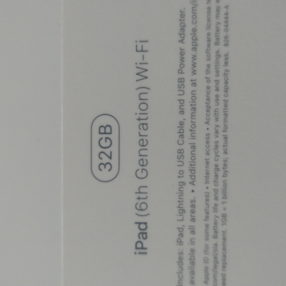 Ipad 6th Gen tablet with case